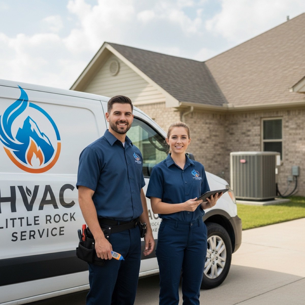HVAC Little Rock Service team of professional technicians